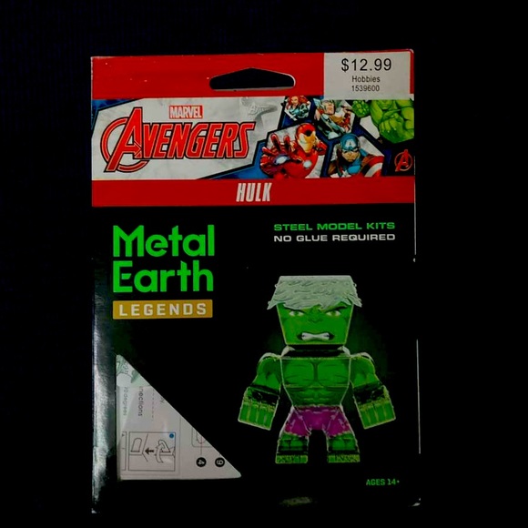 ✨Metal Earth Legends•Spider Man & Hulk• 3-D Steel Model Kits✨ - Picture 4 of 4
